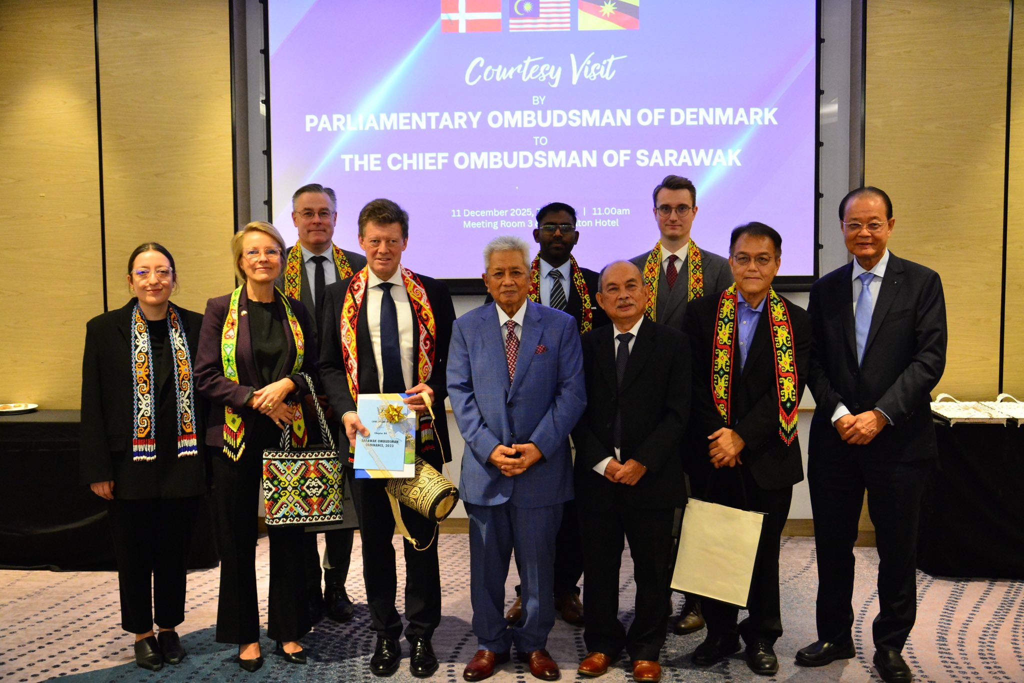 Ombudsman Sarawak Dan Ombudsman Parlimen Denmark Perkukuhkan Kerjasama Dua Hala